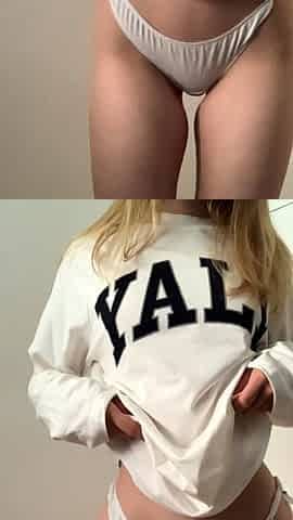Blonde teen amateur teasing solo