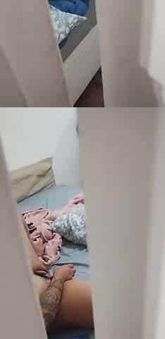 Redheaded, married, and wicked woman making a movie scene call with her subscriber until this chab cums.
