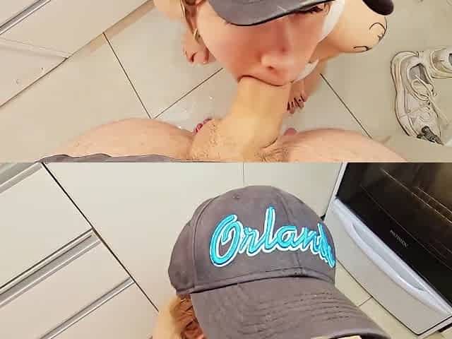 Pov Sexy Plumber Unclogs The Cum From Her Customers Cock