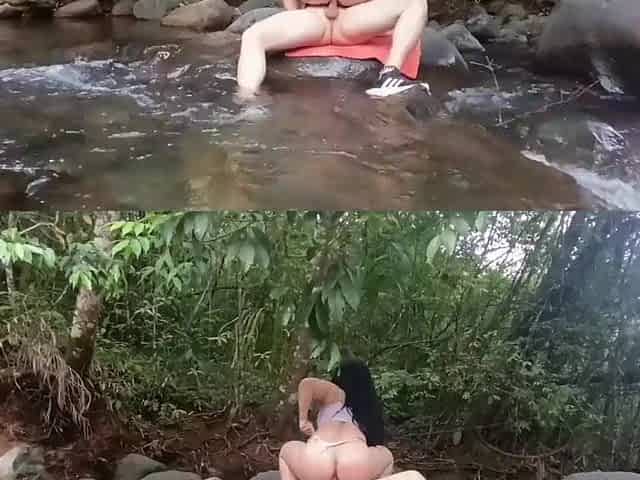 LAST PART. They meet at the river and SCREW MY BOOTY.. SEX IN THE FOREST alexachris20