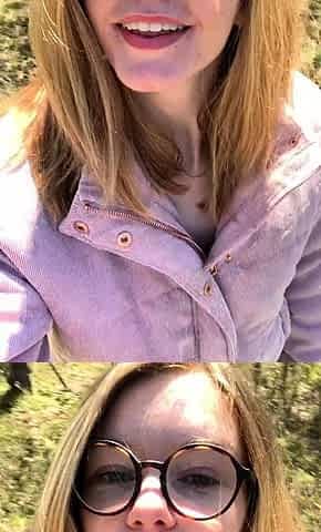 Elle amateur redhead teen outdoor