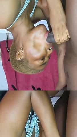 Sexy Blonde Nigeria Housemaid Get Fucked by Her Boss