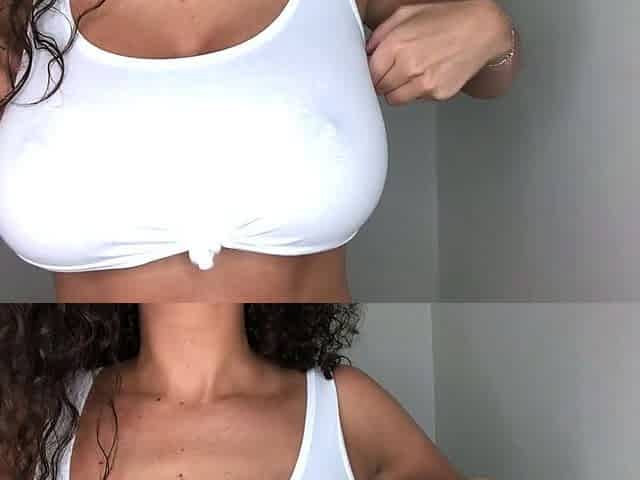 Big boobs milf masturbating
