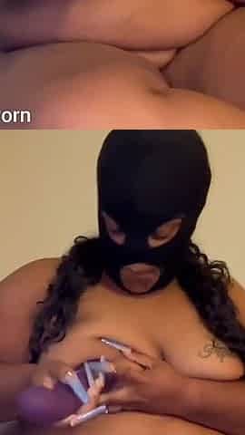 Stimulating My Nipples with Vibrator