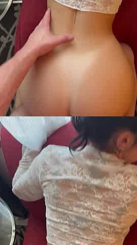 Collage angel gets drilled in a hotel room by a stranger