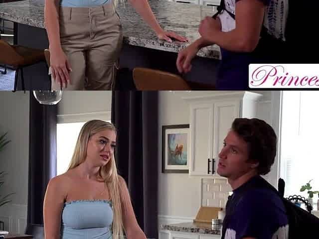 Blake Blossom Helps Stepbro Resist Temptation of Her Wet Booty & Large bazookas, Gains His Seed