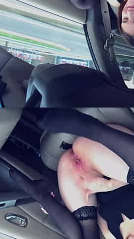 Rita Fox Smoking Squirting Peeing in My Car