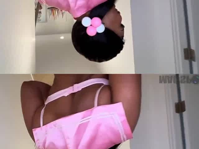 Bubble Butt Ebony - Big dick