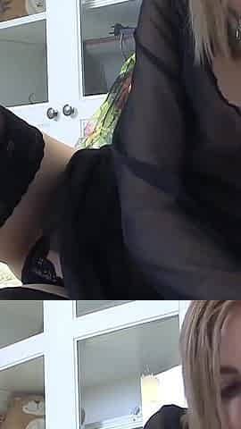 MILF Showing off Lingerie on Cam