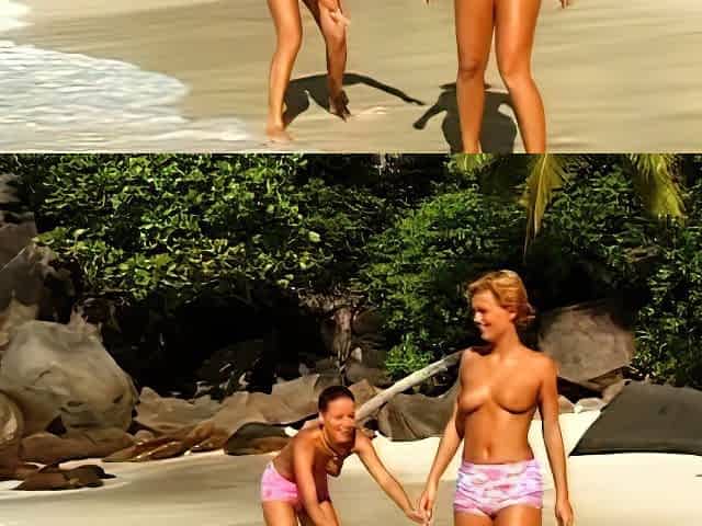 Amateur threesome 8 brunette