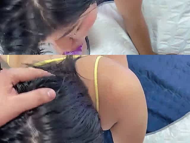 My chubby stepbrother gives me spunk in my throat after doggystyle, immense butt, anal! Best greatest hard-core