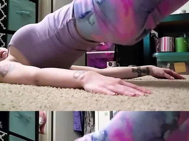 Amateur teen porsha solo action