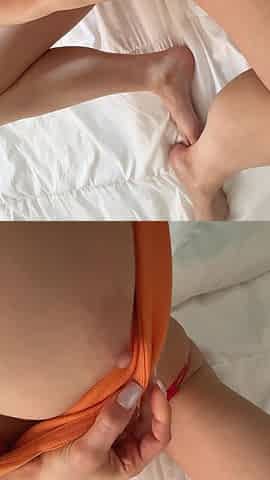Beautiful Body and Wet Slimy Pussy POV. Look How Tender My Kitty Is!