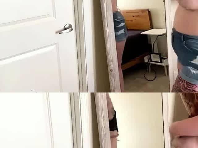 Amateur blondie solo anal masturbation