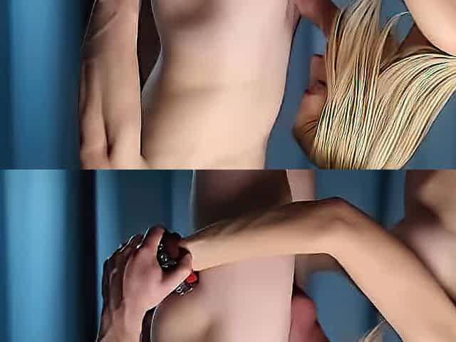 Handcuffed Babe Fucked In Mouth No Hands Blowjob With Oral Creampie, featuring Cherry Grace