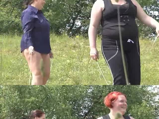 User Request - 2 Lesbians Jumping Rope