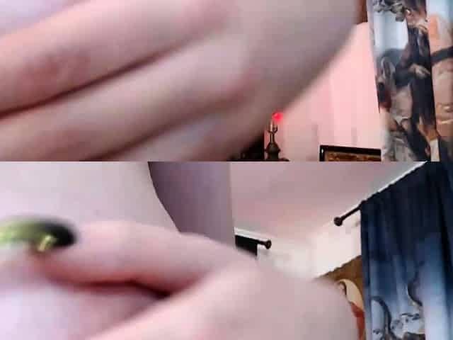 Horny big boobed fat chubby busty blonde
