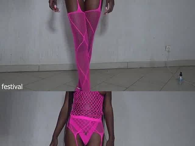 Hawt slender Black nympho whith lengthy legs spending your evening on my wang