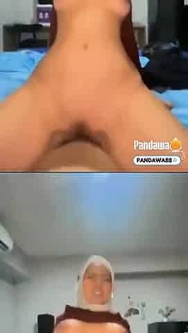 Awek tudung riding