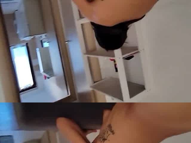 Your cunt oozes a milky discharge and loudly expels gas, driven by an intense longing for a penis. Part one.