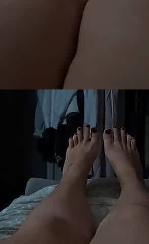 Foot tease foot fetish