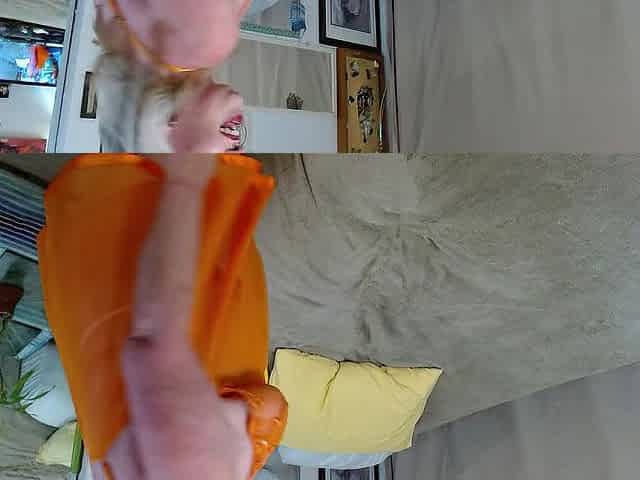 1146 The tiniest white Gstring u ever saw. From DawnSkye