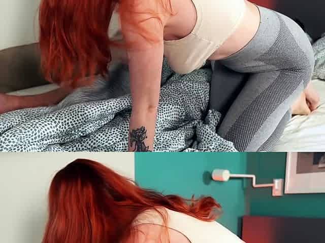 Hole in Her Yoga Pants Leads to Hardcore Fucking