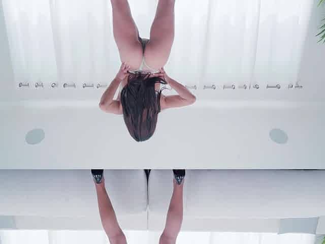 John Strong and Jena Larose enjoy passionate sex in pov style