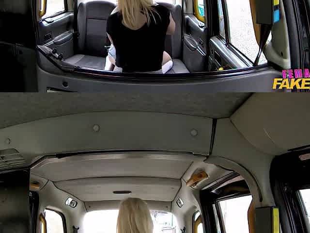 Female Wrestling In The Back Of A Taxi