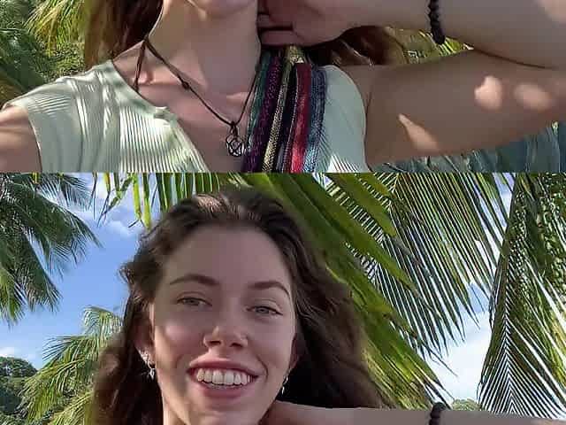 Youthful Floozy Gets Caught Sneaking Away From Family Vacation To Masturbate in Public in Costa Rica