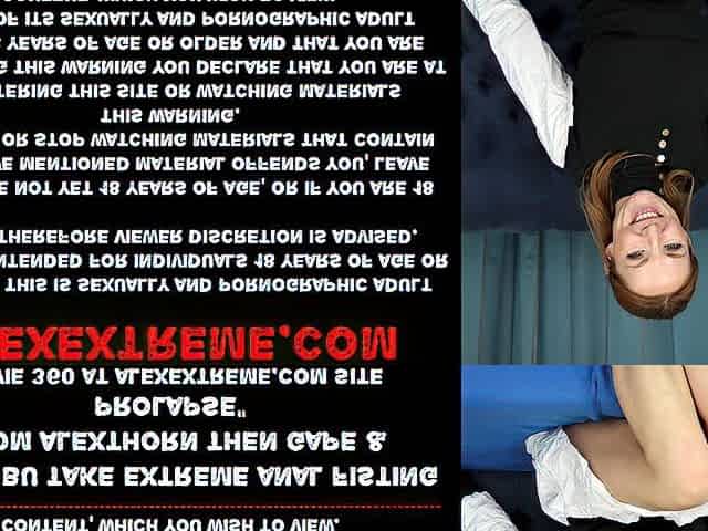 Zella Bu take extraordinary anal fisting from AlexThorn then gape & prolapse