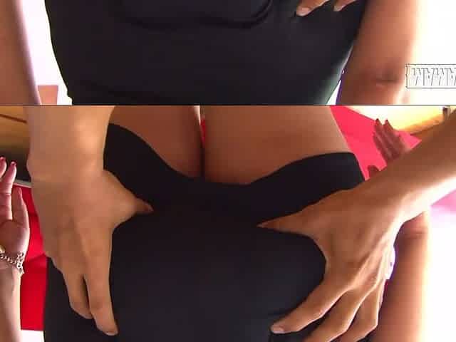 Large Ass Latin babe Oiled Up... That guy Widens Her Screwing Cheeks Priceless and Slow