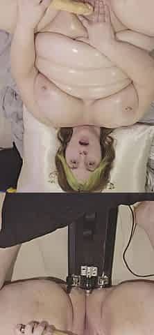 Bird's Eye View Fuck Machine BBW
