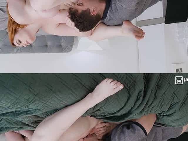 Sensual bbw shares threesome big dick hardcore cumshot ecstasy