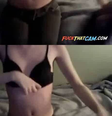 Hairy Amateur Girl Masturbating on Webcam