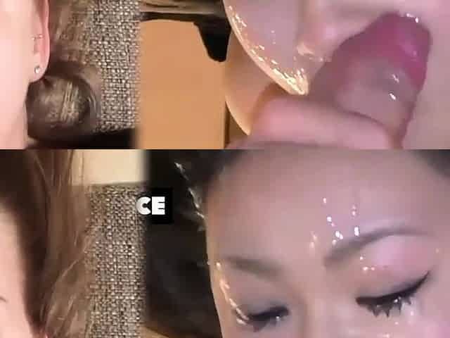 Amateur teen blowjob babe facialized and she loves it