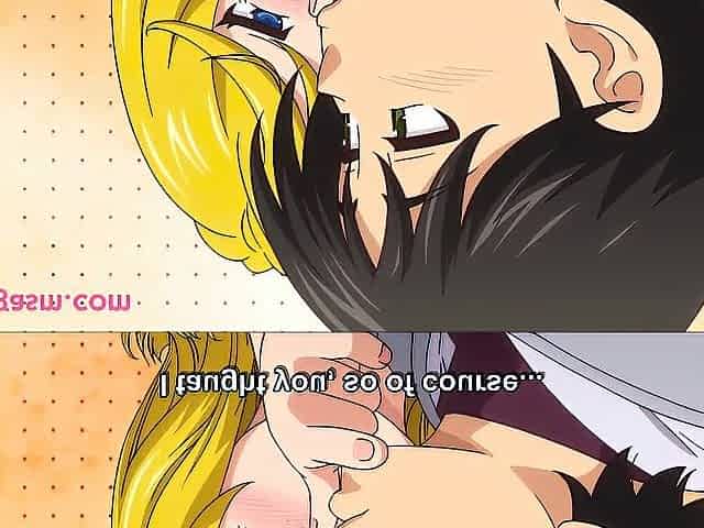 Honey blonde hentai beauty explores sensual action in steamy animated fantasy