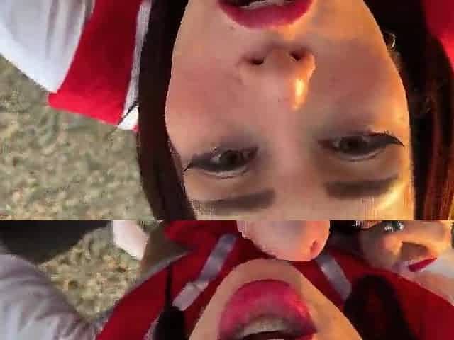 Otaku sailor doll banged in public - BLAKEPRODUCTIONS