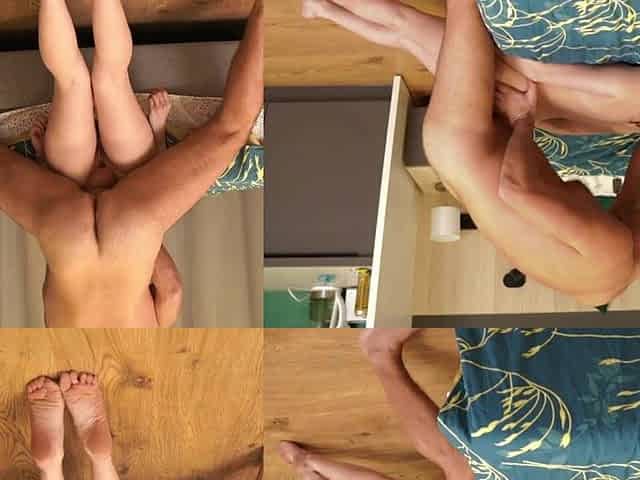 U pound my petite butt like that, and my charming feet are flying away! (Part 1)