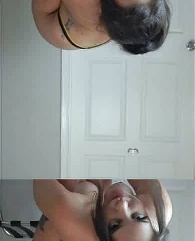 Brunette solo honey shows her masturbating skills