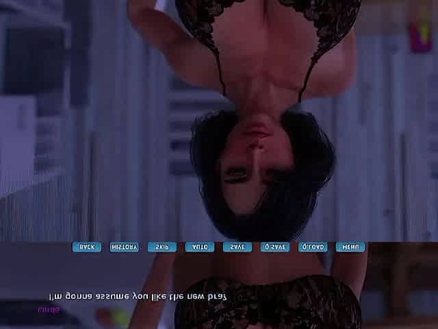 Lady with large melons and large booty lastly screws her crush - gameplay