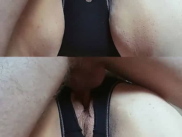 My twat is full of cum to the brim who will clean it up