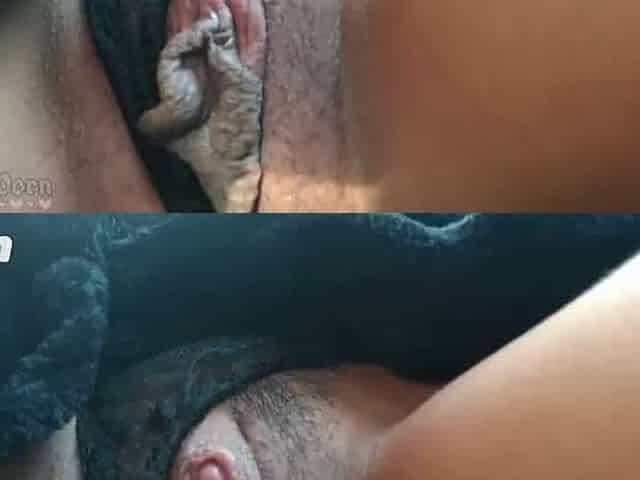 Fucking in the car, amateur college female milks with ample clitoris and climaxes - EsdeathPorn - nasty slut!