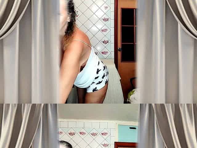 Hot Housewife Lukerya After a Shower