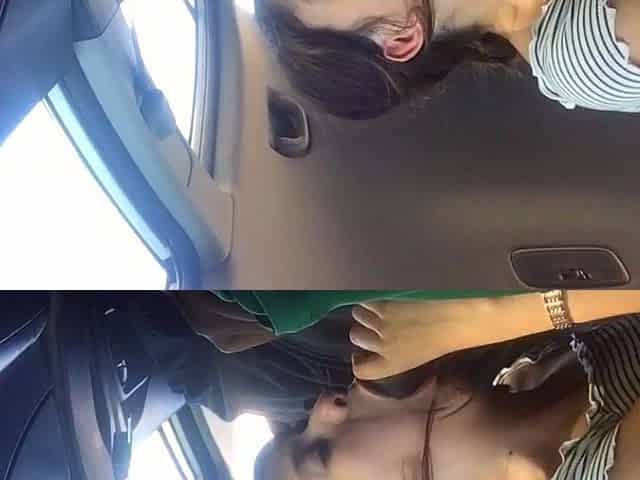 Hot interracial blowjob outdoors