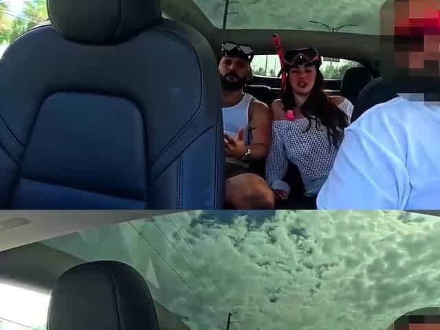 Big Ass Woman Gets Horny In The Car After A Ride. - Sami