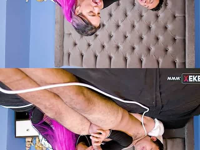My 18-year-old Stepsister Gotica Is Screaming For Her Pussy To Be Popped When Were Home Alone