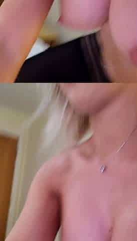 Amateur girlfriend homemade pov blowjob