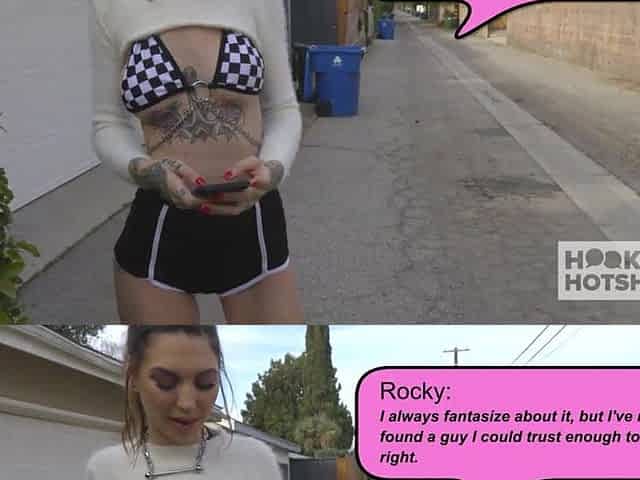 Breathtaking Chick Rocky Emerson Takes Bryan Gozzling's Large Schlong Up Her Booty
