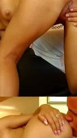 Great Sexy Candy and a Big Dick up Her Ass